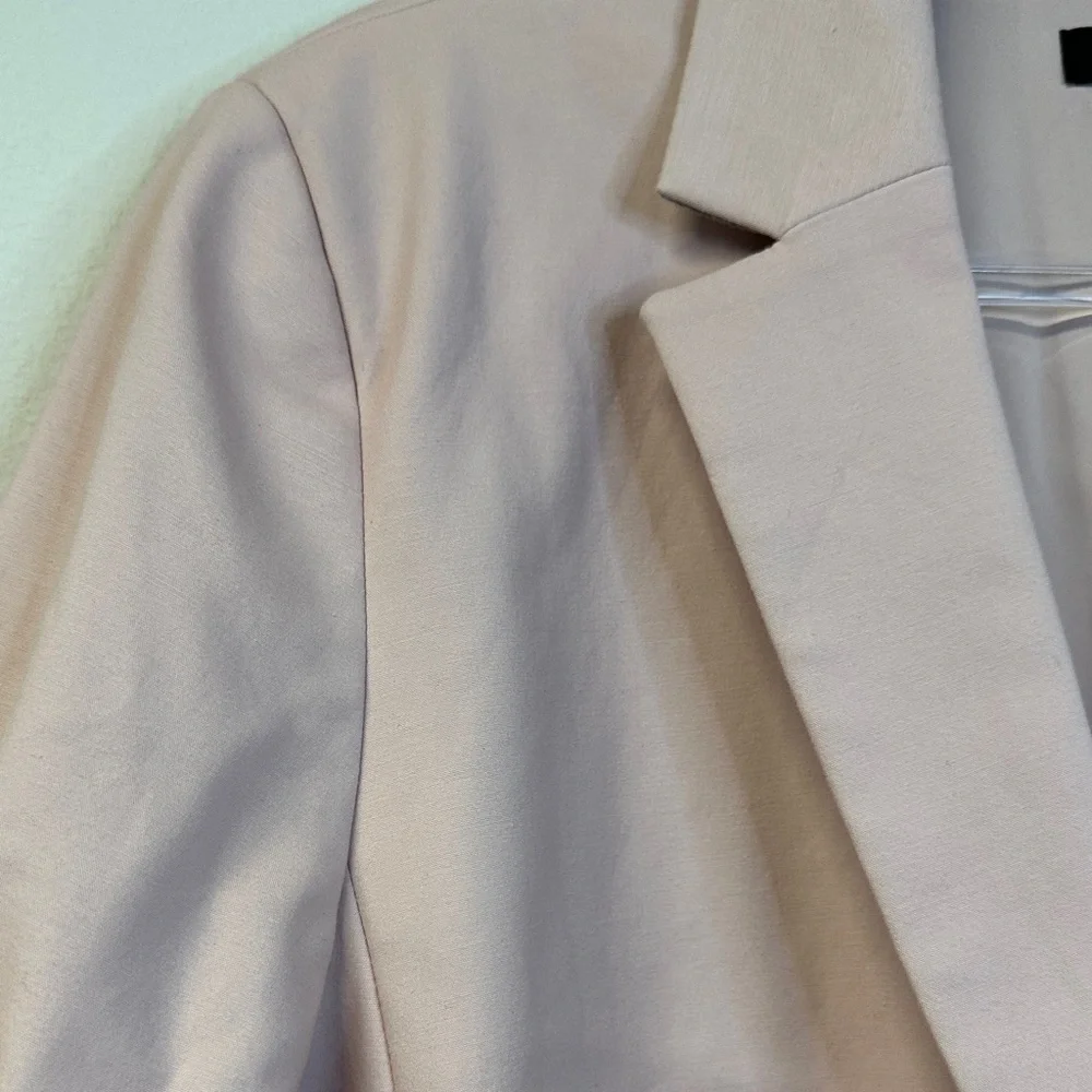 Ann Taylor Light Pink Single-Button Blazer Women's Plus Size 18 EUC - Picture 3 of 4